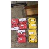 LOT OF 5 POKEMON CARD CARRY CASES