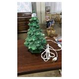 CERAMIC VINTAGE CHRISTMAS TREE 12"