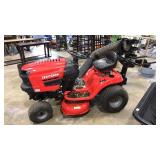 CRAFTSMAN T100 RIDE ON MOWER W/LEAF COLLECTOR