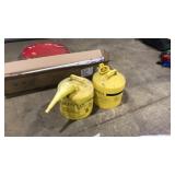 2 SAFETY DIESEL CANS