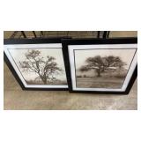 PAIR OF FRAMED LANDSCAPE ART