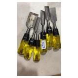 LOT OF ASST CHISELS