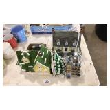 LIGHT UP HOUSE FIGURINES