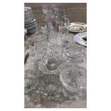 LOT OF ASST GLASSWARE