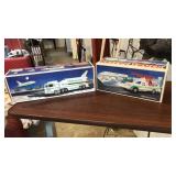 HESS RESCUE TRUCK AND TRUCK AND SPACE SHUTTLE