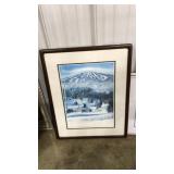 SIGNED FRAMED 