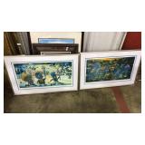 2 STRATTON 608/750 LINDA ROBERT SIGNED FRAMED