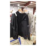 2 LIGHT WEIGHT LADIES JACKETS AND PANTS, LARGE