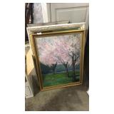 3 PC ASST OIL FLORAL ART