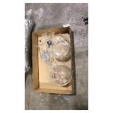 GLASS BOTANICAL VASES & WATERERS