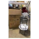 3 GAL PANEL DISPENSER ON STAND