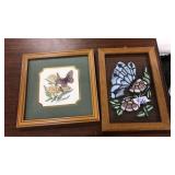STAINGLASS BUTTERLY ART & BUTTERFLY PRINT