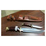 BOWIE KNIFE SET "CPT JACK SLADE" 2 PC SET