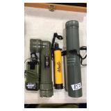 MILITARY FLASHLIGHTS & WATER PURIFIER