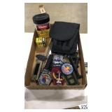 ASST. PATCHES, GUN PARTS & BBS