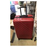 LARGE ROLLING SUITCASE, RED