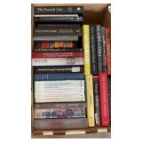 BOX OF ASST BOOKS