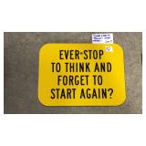 METAL SIGN 
