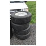 4 COOPER DISCOVERER H/T P255/70R16 TIRES W/