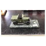 1931 FORD MODEL A BELL SYSTEM MODEL ON STONE BASE