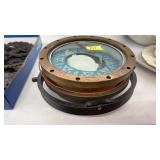 VNTG. NAUTICAL GIMBAL-MOUNTED SHIP COMPASS