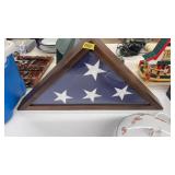 US FLAG IN DISPLAY BOX
