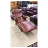 MID CENTURY MODERN ELECT. CONTOUR CHAISE LOUNGE