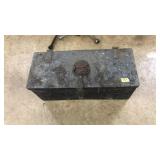 ANTQ. METAL TOOL BOX