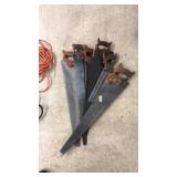 (7) HAND SAWS