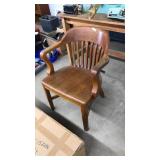 CLASSIC OAK OFFICE CHAIR