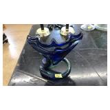 VNTG. BLOWN GLASS ART VASE