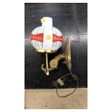 VNTG. BUDWEISER WALL SCONCE WITH GLOBE