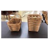 (2) LONGABERGER BASKETS