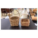 PAIR OF LONGABERGER BASKETS