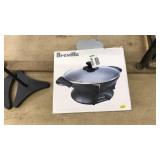 BREVILLE GOURMET WOK, 6 QUART