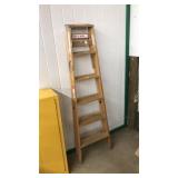 6FT WOODEN STEP LADDER BY WERNER
