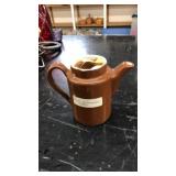 HALL BROWN TEA POT WITH LID