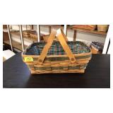 LONGABERGER HOLIDAY CHEER BASKET: 1996