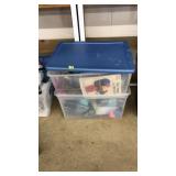 2 TOTES OF ASST. YARN