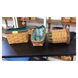 HOLIDAY LONGABERGER BASKETS