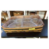 LONGABERGER SERVING TRAY: COLLECT CLUB 1999