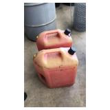(2) 6GAL GAS CANS