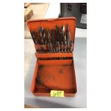 TWIST DRILL BIT SET IN CASE