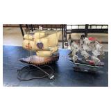 MODEL SHIP LIGHT AND "FLYING CLOUD" MODEL SHIP