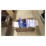 BOX OF ASST. MEDICAL SUPPLIES