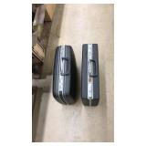 2 HARDCASE BRIEFCASES