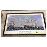 "THE CHRISTMAS MAIL" PRINT BY C.S RALEIGH 1879