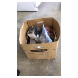 BOX OF ASST. HOUSEHOLD