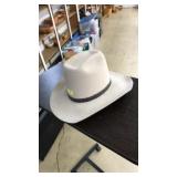 SMITHBILT FUTURA FELT COWBOY HAT, SIZE 7 1/4