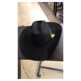 CUERNOS CHUECOS COWBOY HAT,SIZE 7 1/2